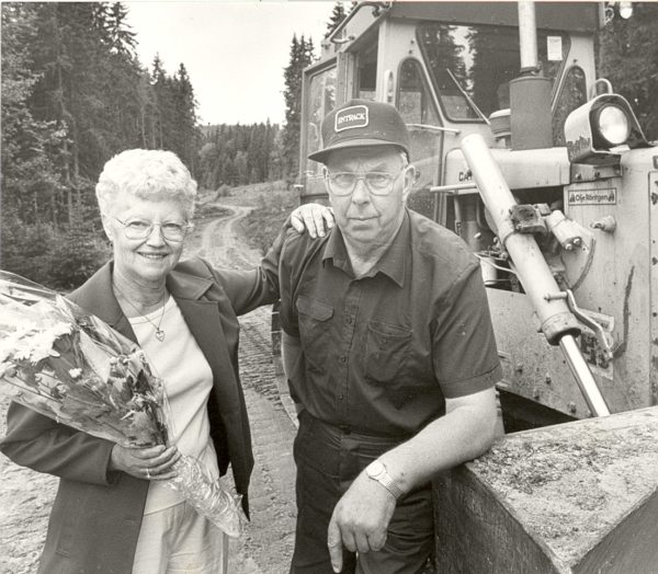 Jenny og Reidar Bråthen Bulldoserbråthen 1986